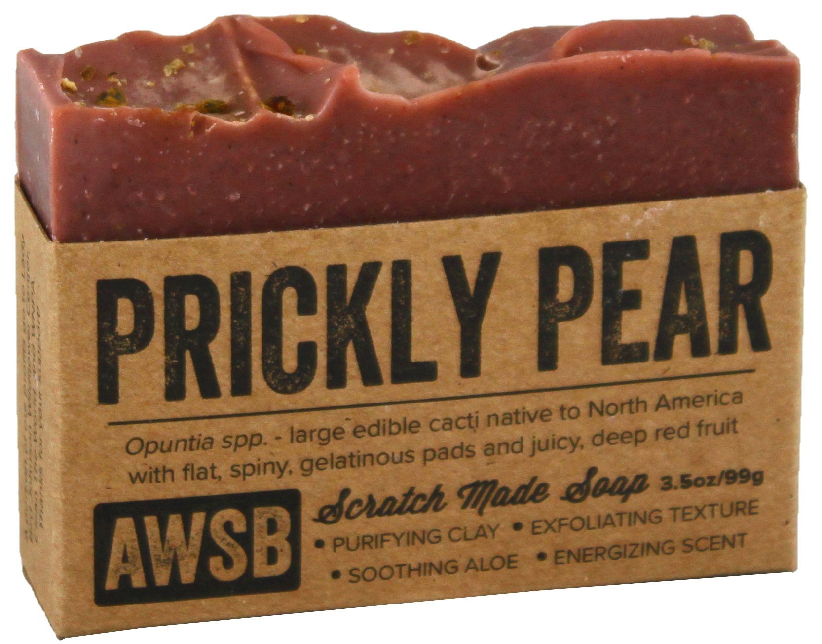 slide 1 of 1, A Wild Soap Bar Prickly Pear Bar Soap, 3.5 oz