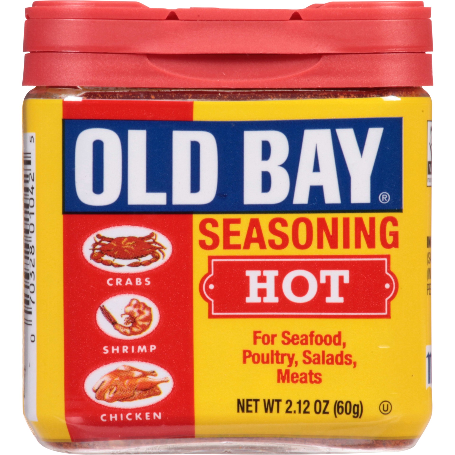 slide 1 of 5, Old Bay Hot Seasoning, 2.12 oz, 2.12 oz