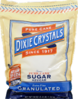 slide 1 of 1, Dixie Crystals Extra Fine Granulated Sugar, Resealable Bag, 32 oz