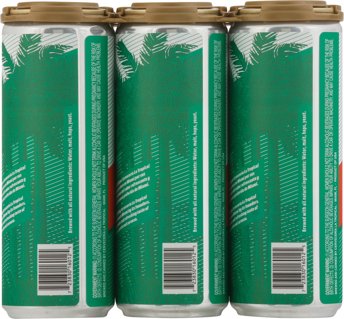 slide 7 of 9, Tropi Crystal Pilsner Clara Beer 6 - 12 fl oz Cans, 12 oz