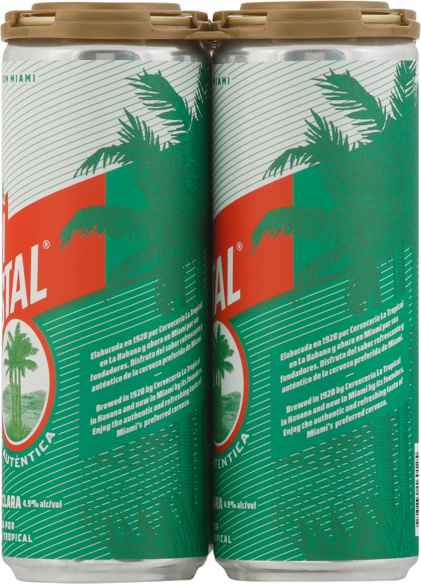 slide 9 of 9, Tropi Crystal Pilsner Clara Beer 6 - 12 fl oz Cans, 12 oz