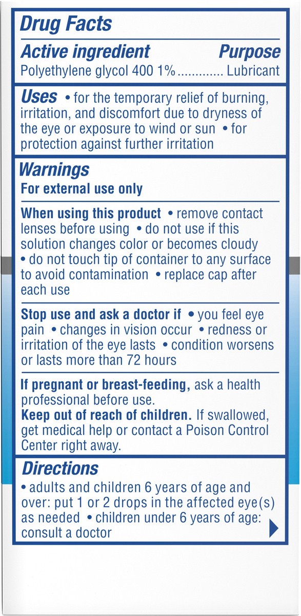 slide 2 of 7, Visine Dry Eye Relief All Day Comfort Lubricant Eye Drops, 0.5 Fl. Oz, 5 fl oz