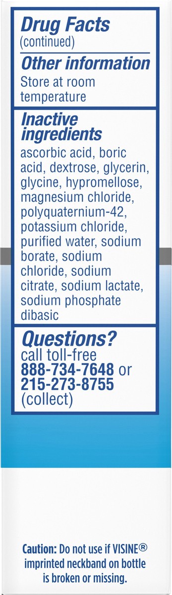 slide 7 of 7, Visine Dry Eye Relief All Day Comfort Lubricant Eye Drops, 0.5 Fl. Oz, 5 fl oz