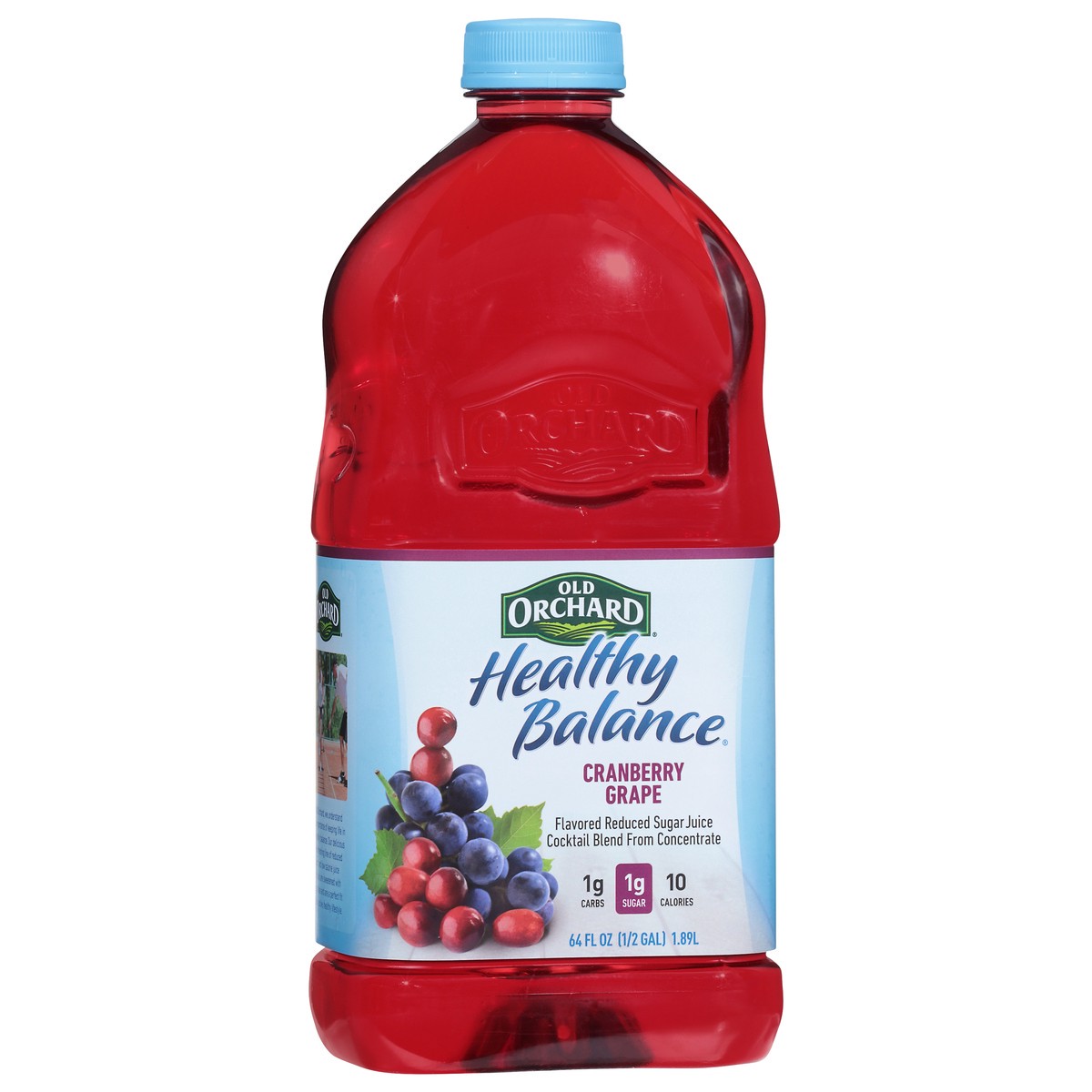 slide 5 of 9, Old Orchard Healthy Balance Cranberry Grape Juice Cocktail - 64 fl oz, 64 fl oz