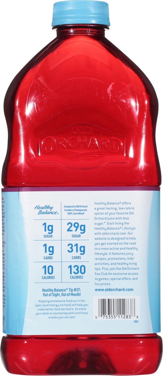 slide 3 of 9, Old Orchard Healthy Balance Cranberry Grape Juice Cocktail - 64 fl oz, 64 fl oz