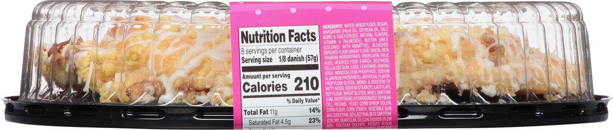 slide 11 of 16, Sweet P's Bake Shop Butter Pecan Danish Coffee Cake 16 oz, 16 oz
