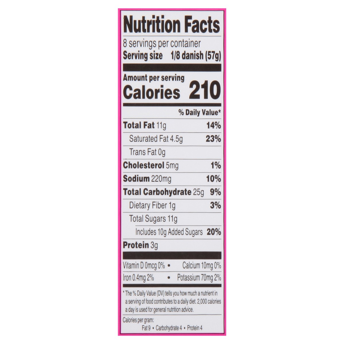 slide 14 of 16, Sweet P's Bake Shop Butter Pecan Danish Coffee Cake 16 oz, 16 oz