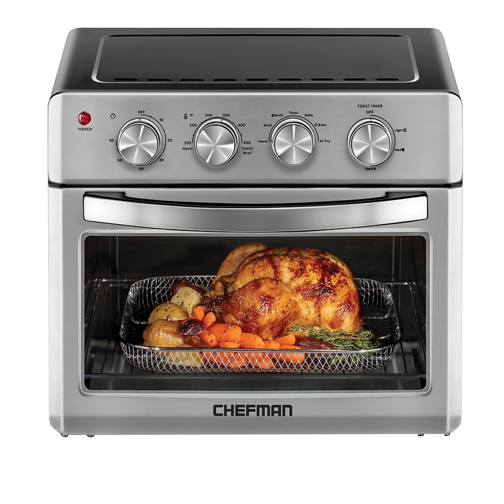 slide 1 of 1, Chefman Analog Air Fryer Toaster Oven, 1 ct