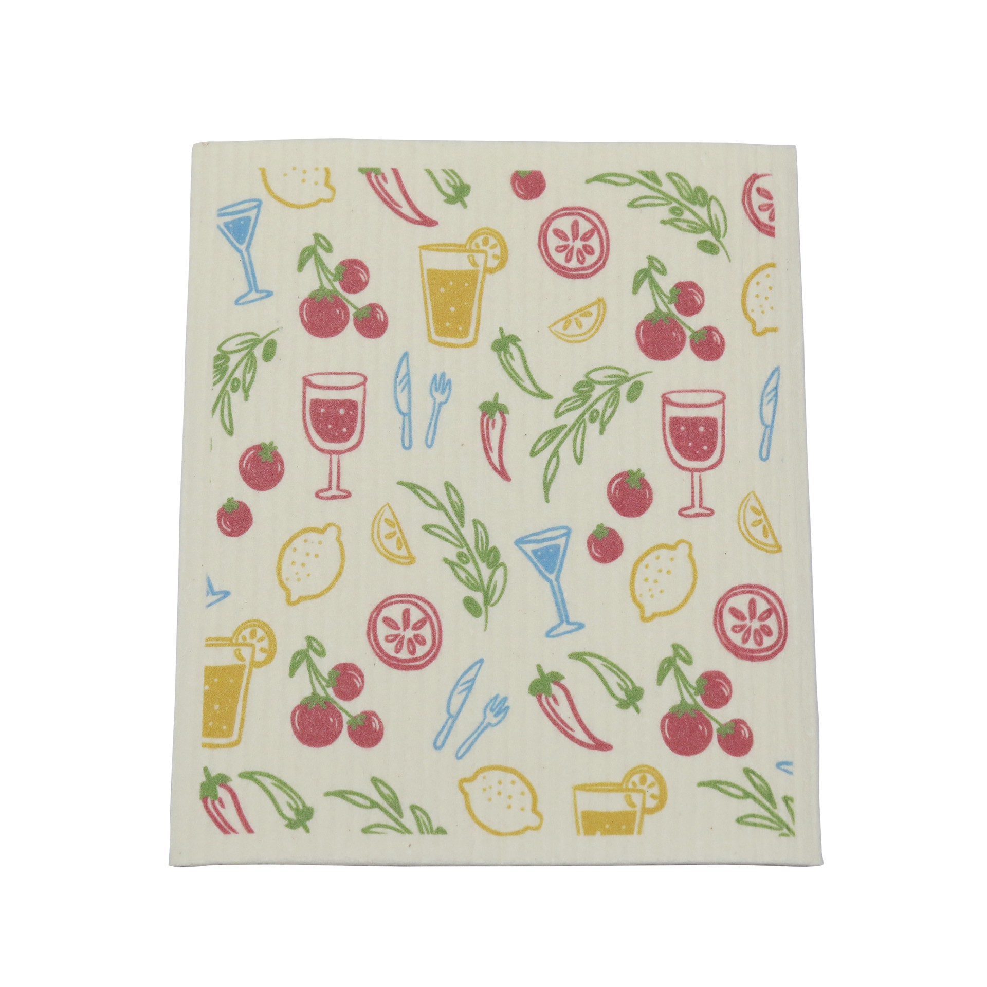 slide 2 of 5, 8" Fall Sponge Cloth Set By Fab Finds, 8 in