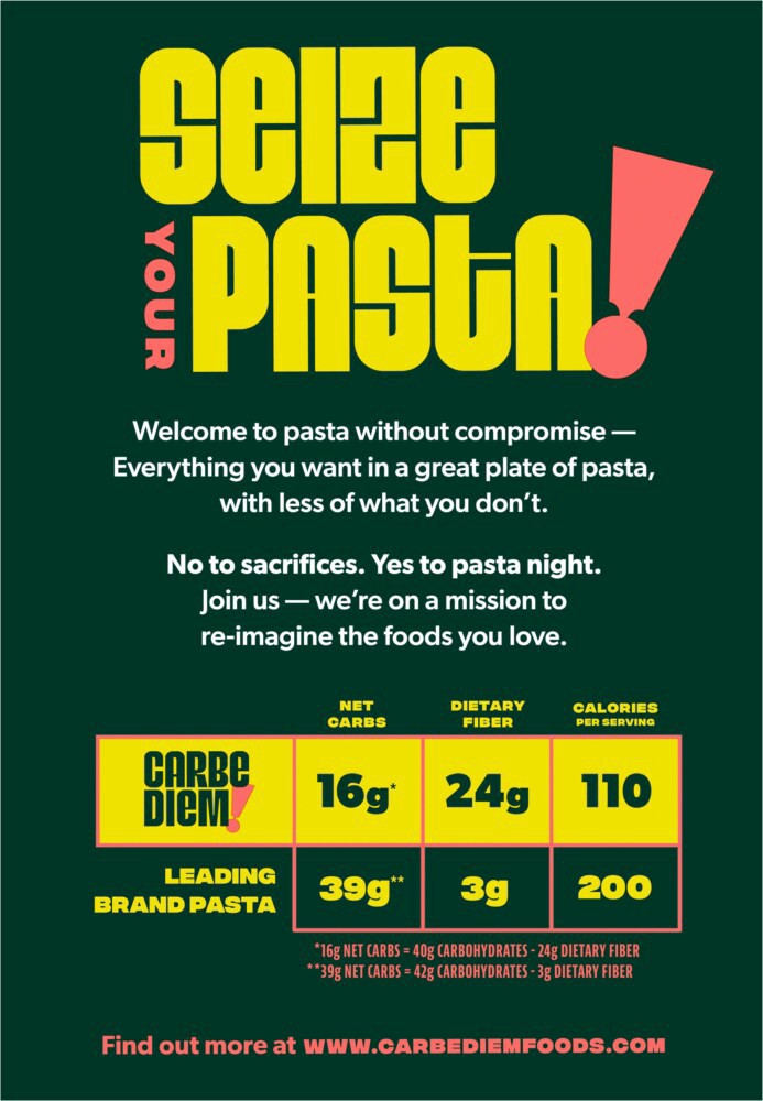 slide 4 of 4, Carbe Diem!™ Elbow Pasta, 12 oz