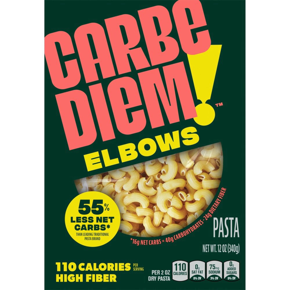 slide 3 of 4, Carbe Diem!™ Elbow Pasta, 12 oz