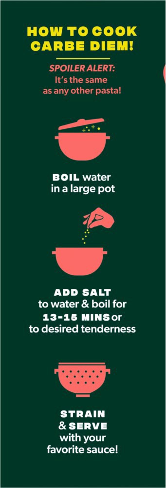 slide 2 of 4, Carbe Diem!™ Elbow Pasta, 12 oz