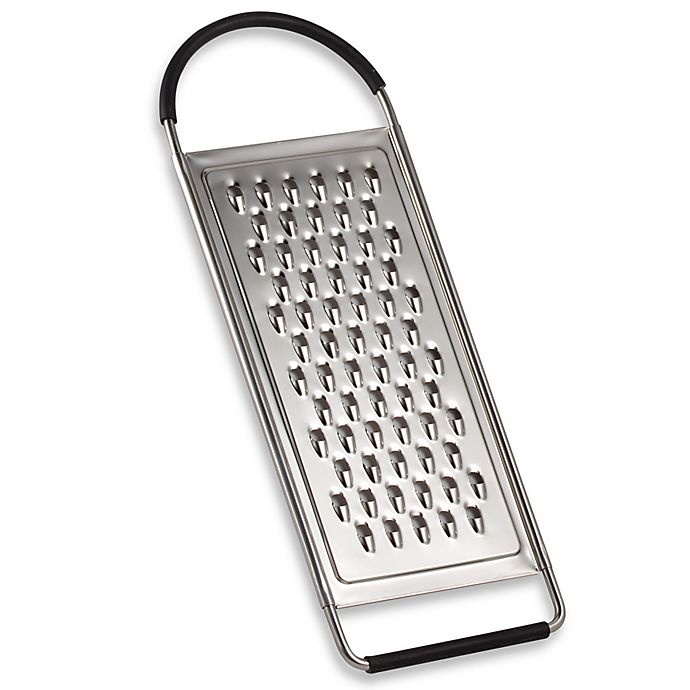 slide 1 of 1, SALT Stainless Steel Flat Coarse Grater, 1 ct