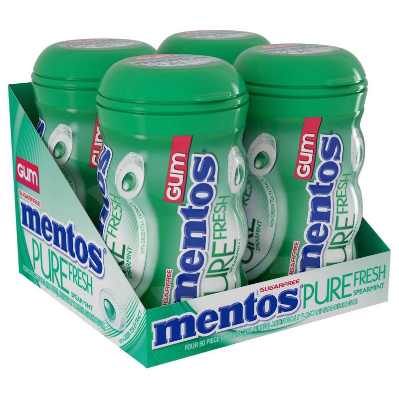 slide 3 of 3, Mentos Gum Spearmint - 3.53oz/50ct, 1 ct