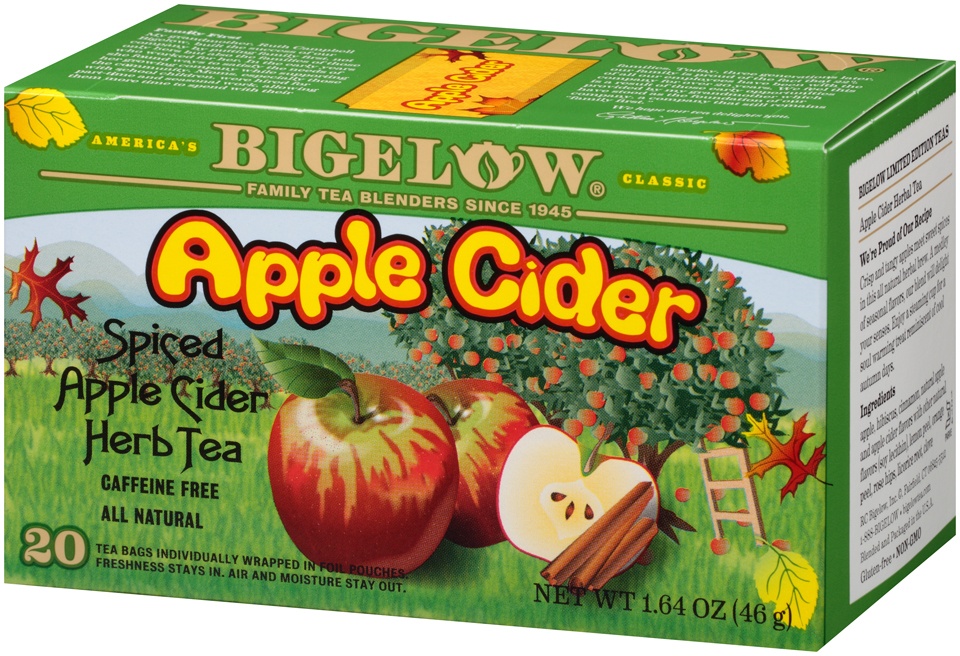 slide 3 of 7, Bigelow Tea Apple Cider Spiced Apple Cider Herb Tea - 20 ct, 20 ct