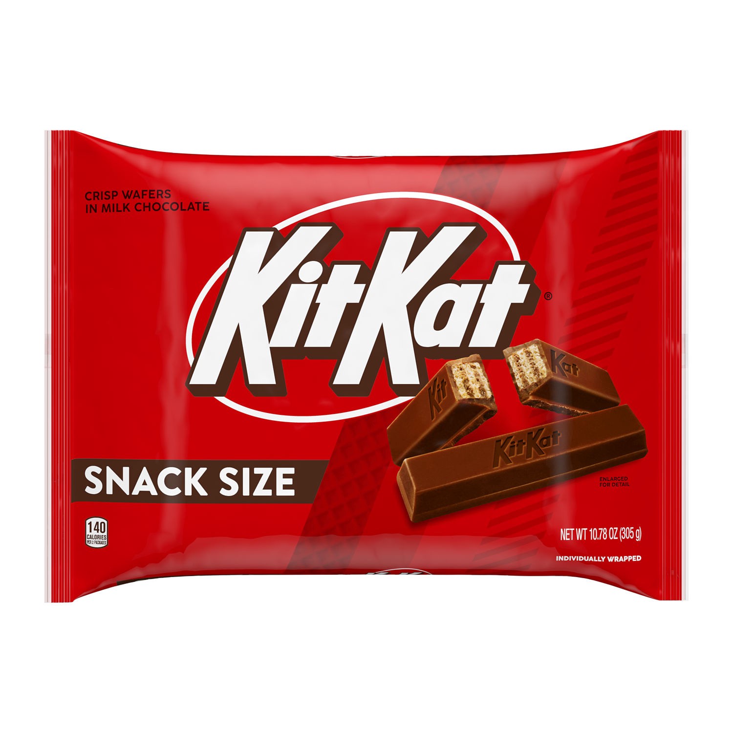 slide 1 of 1, Hershey's Chocolate Candy, Milk Chocolate, Wafer Bars, Halloween Candy, Snack Size, 10.78 oz