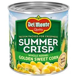 Del Monte Summer Crisp Whole Kernel Golden Sweet Corn, 11 oz Can