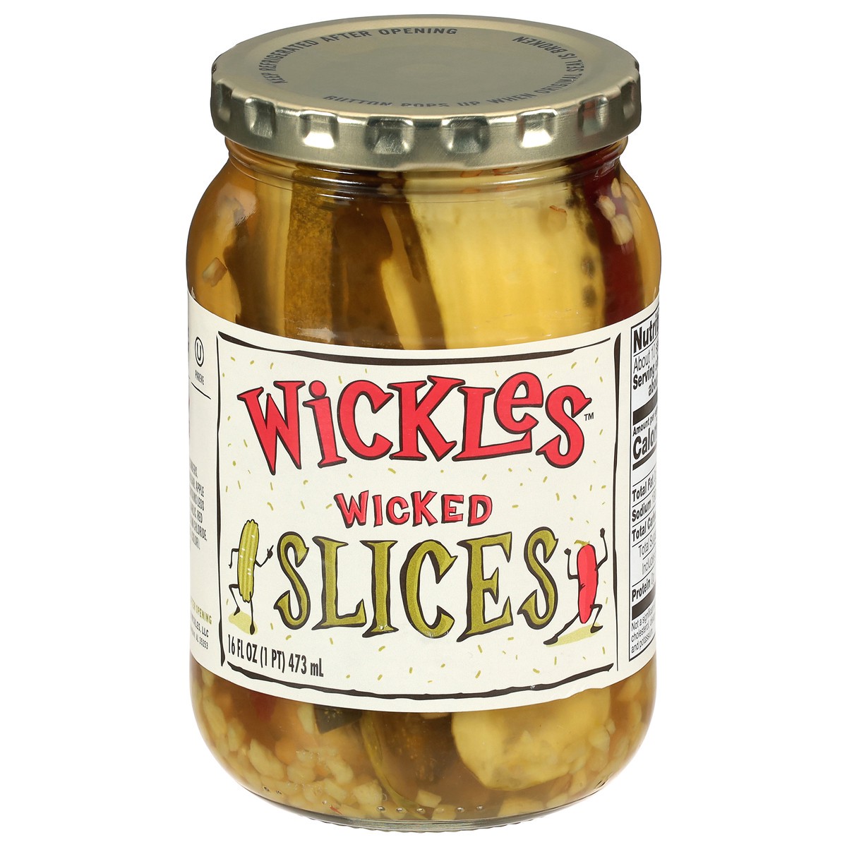 slide 4 of 4, Wickles Wicked Slices 16 fl oz, 16 fl oz