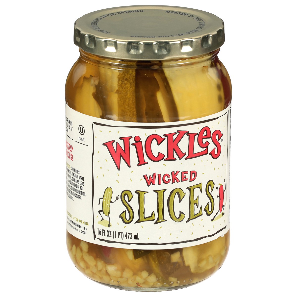 slide 3 of 4, Wickles Wicked Slices 16 fl oz, 16 fl oz