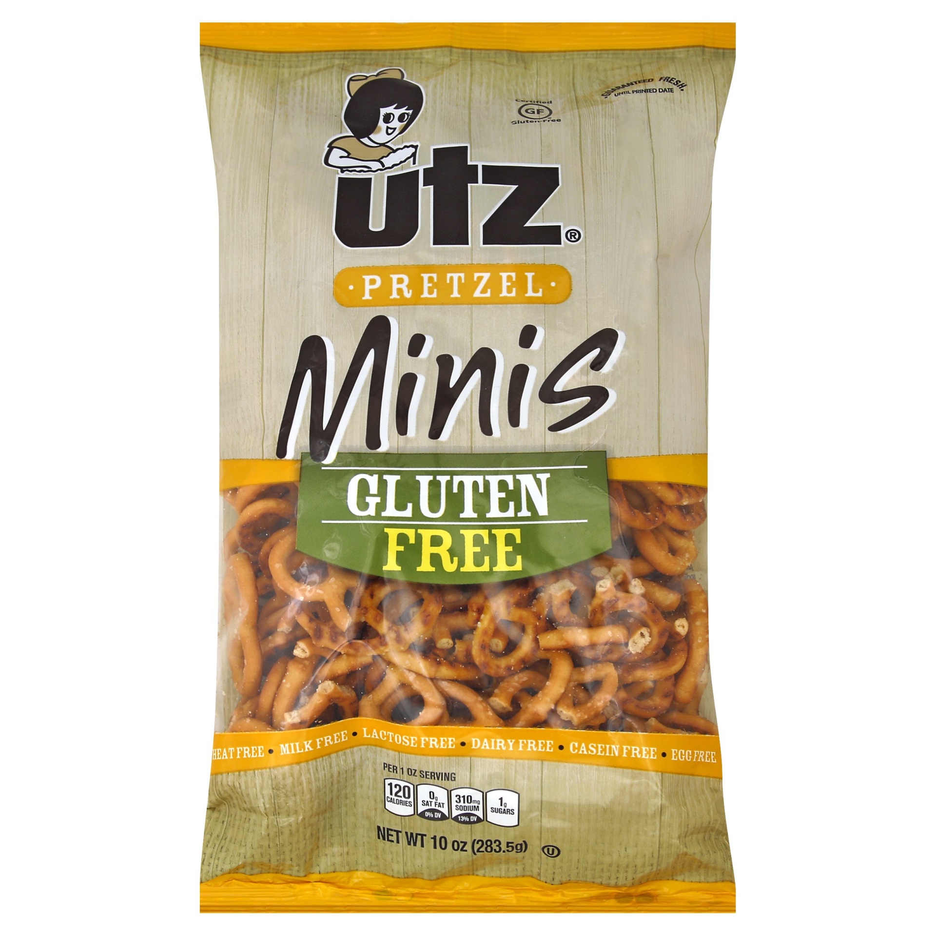 slide 1 of 5, Utz Pretzel 10 oz, 10 oz