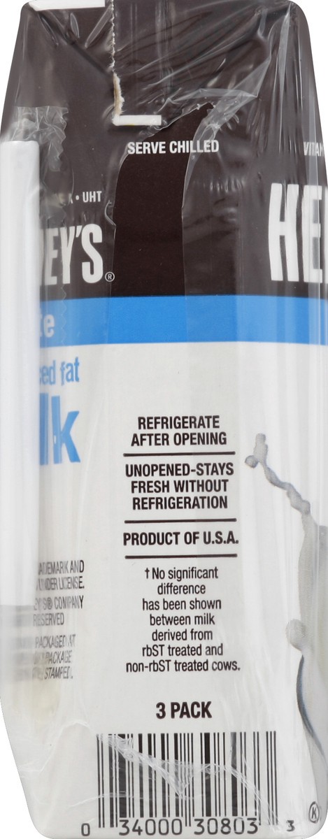 slide 3 of 5, Hershey's Reduced Fat Milk, 3 ct; 8 fl oz