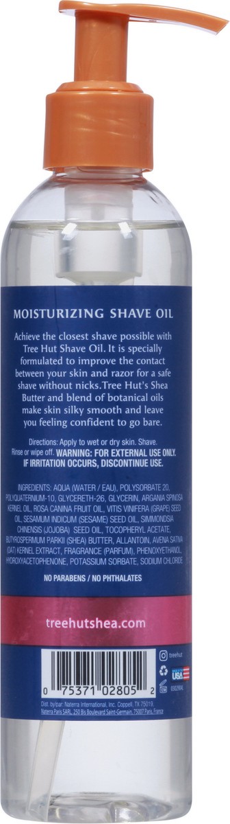slide 6 of 9, Tree Hut Moisturizing Moroccan Rose Shave Oil 7.7 fl oz, 7.70 fl oz
