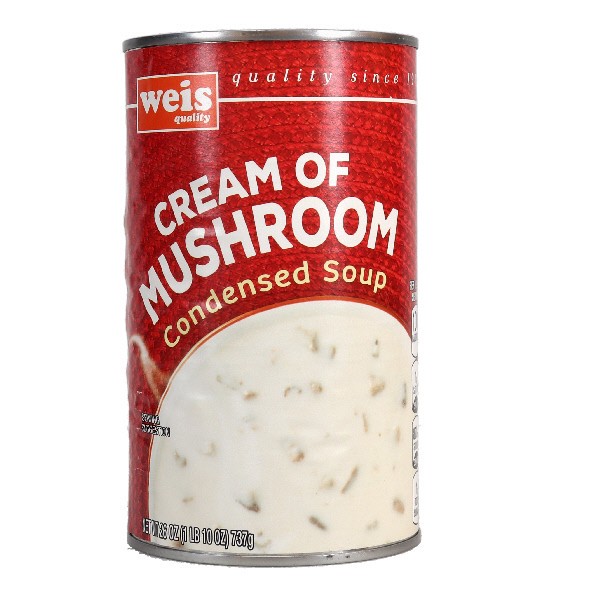 slide 1 of 1, Weis Quality Cream of Mushroom Condensed Soup, 26 fl oz