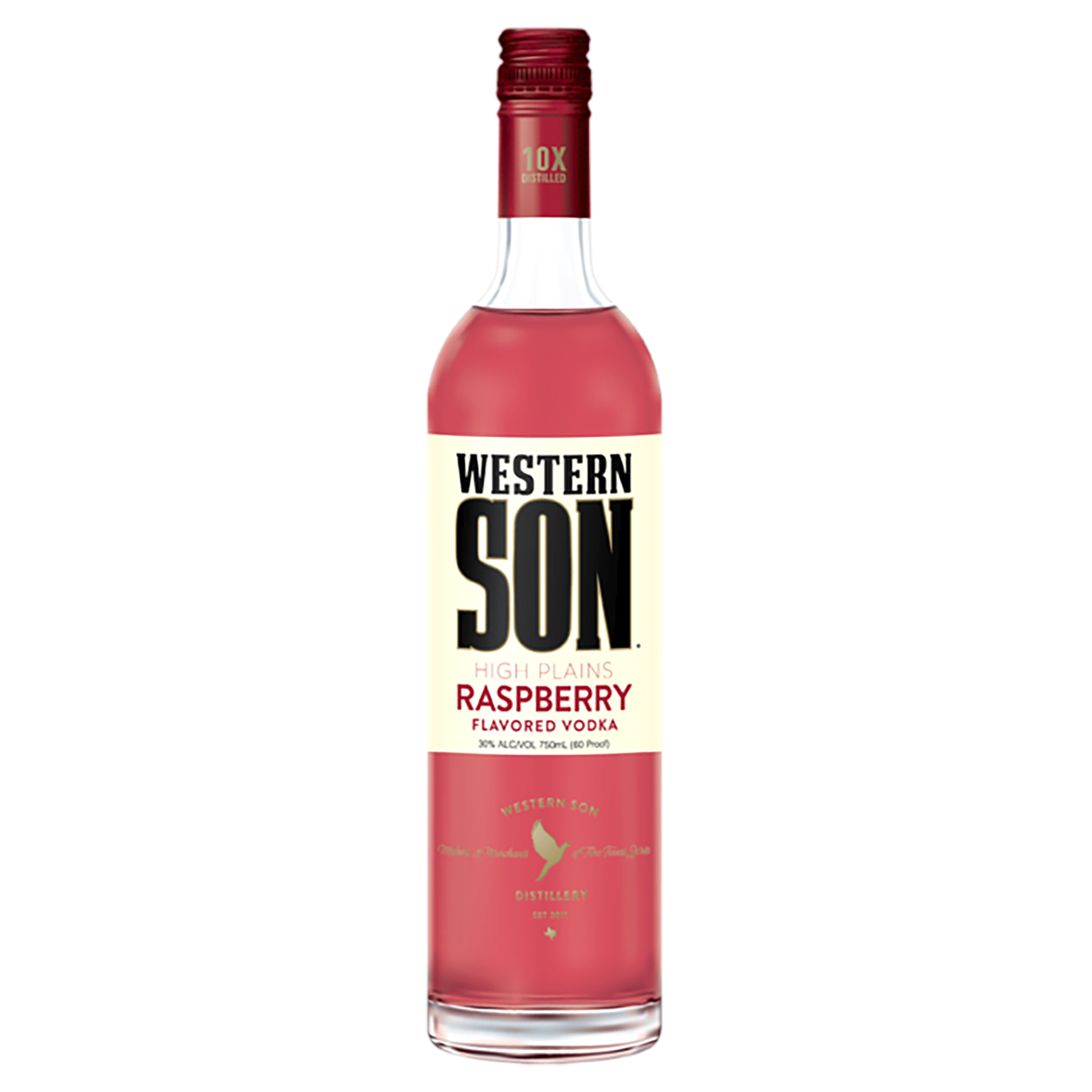 slide 1 of 1, Western Son Raspberry Vodka, 750 ml