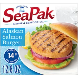 Seapak Selections Salmon Burger