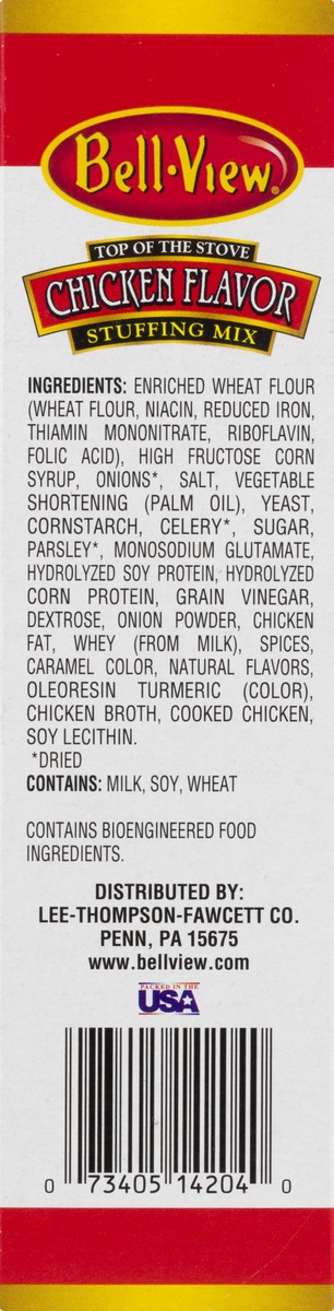 slide 4 of 13, Bell-View Chicken Flavor Stuffing Mix 6 oz, 6 oz