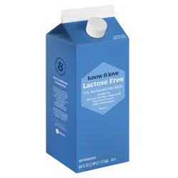 know & love 2% Lactose Free Milk 64 Ounces
