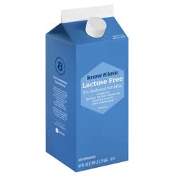 know & love 2% Lactose Free Milk 64 Ounces