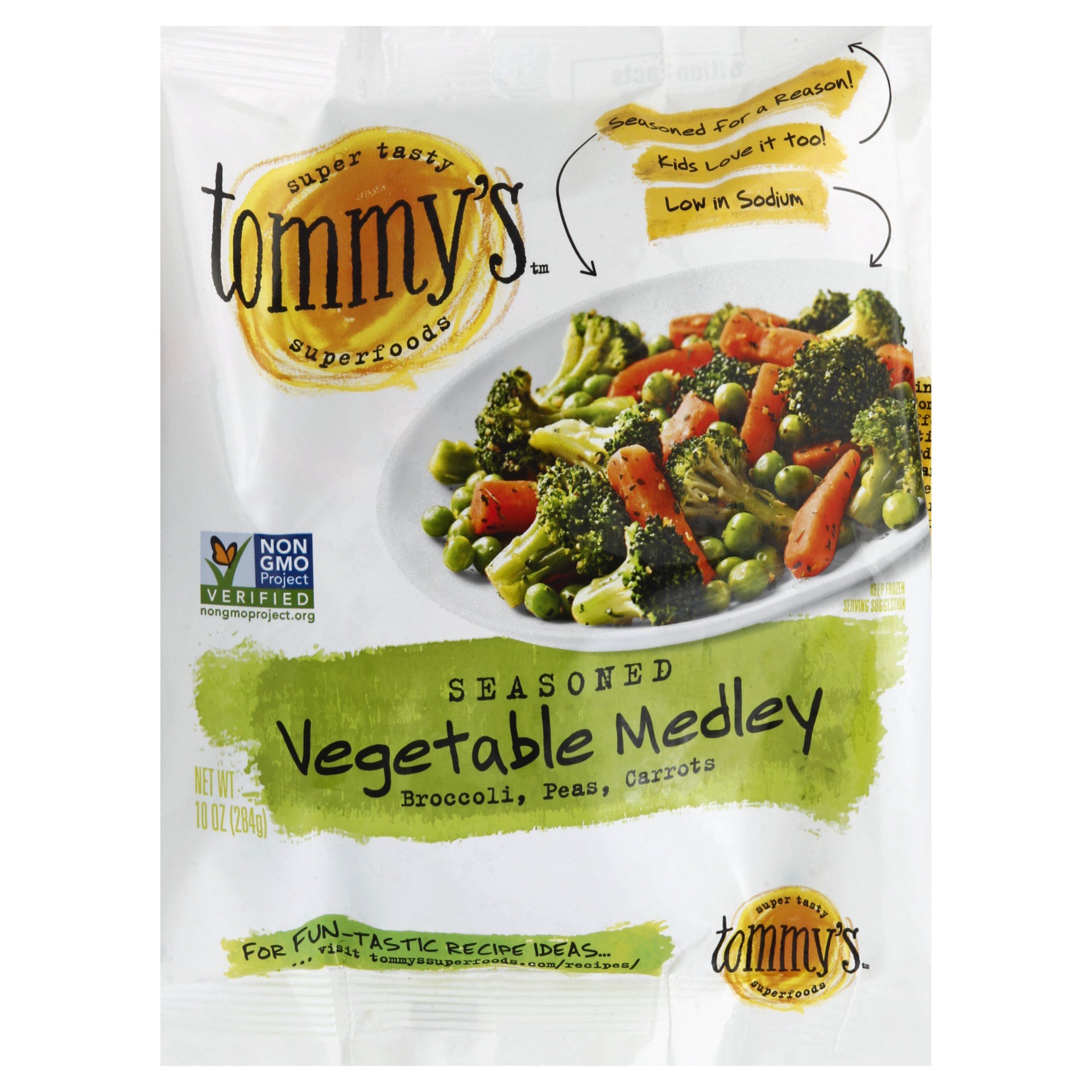 slide 1 of 5, Tommy's Superfoods Seasoned Vegetable Medley, 12 oz