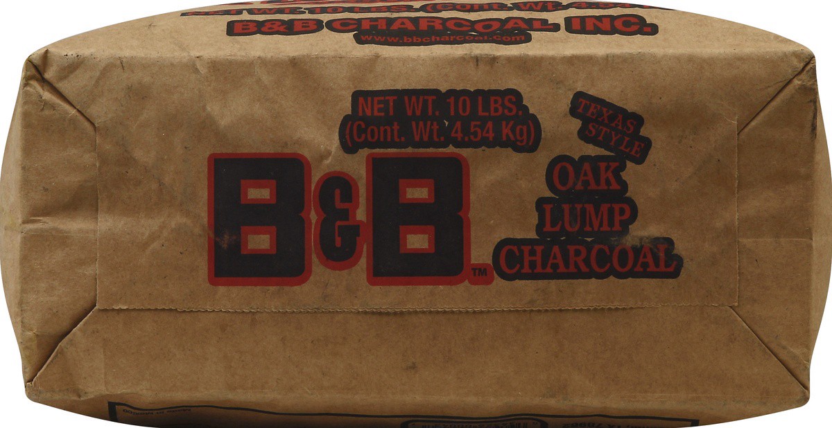 slide 3 of 5, B & B Charcoal 10 lb, 10 lb