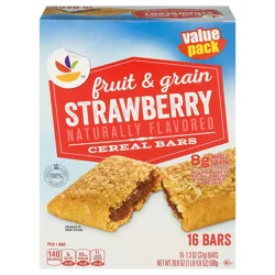 Fruit & Grain Cereal Bars Strawberry - 16 ct
