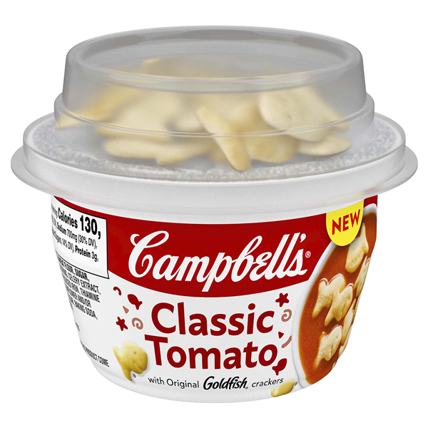 Campbell's Classic Tomato Soup with Original Goldfish Crackers