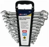 Allied SAE and Metric Combination Wrench Set
