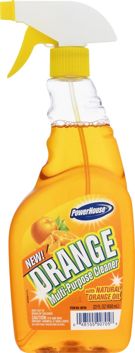 slide 9 of 11, PowerHouse Orange Multi-Purpose Cleaner - 22 oz, 22 oz