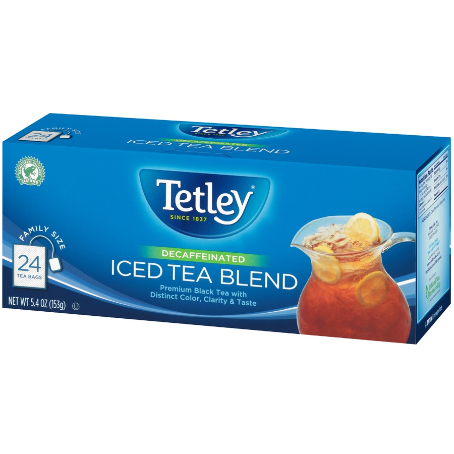 Tetley Iced Tea Blend Decaffeinated Tea Bags 24 ct Shipt