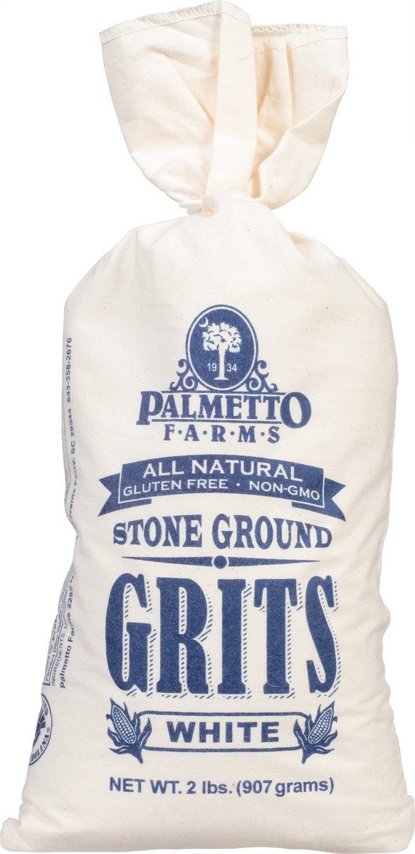 slide 10 of 13, Palmetto Farms White Stone Ground Grits 2 lb, 2 lb