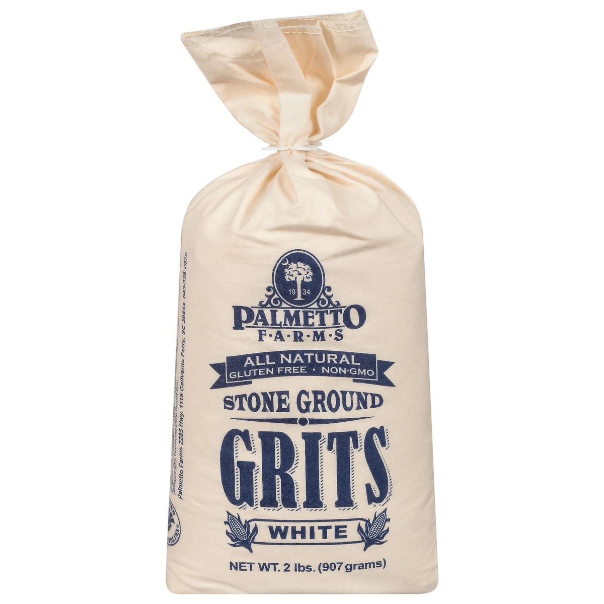 slide 4 of 13, Palmetto Farms White Stone Ground Grits 2 lb, 2 lb