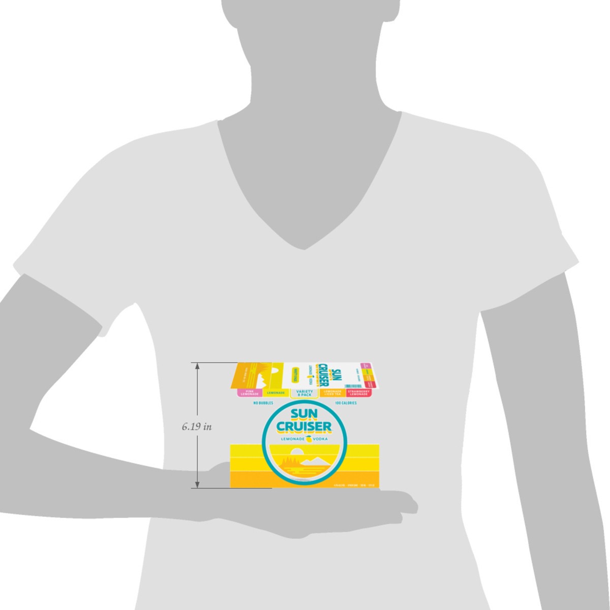 slide 8 of 13, Sun Cruiser Lemonade Variety 8 Pack Cans, 8 ct; 12 oz