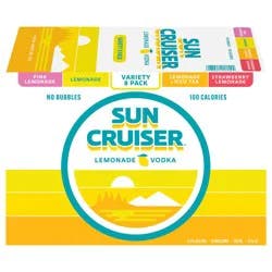 Sun Cruiser Lemonade Variety 8 Pack Cans