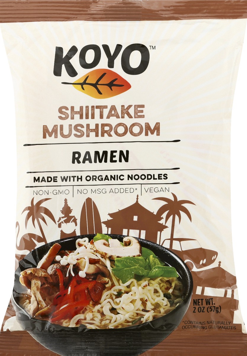 slide 1 of 12, Koyo Shiitake Mushroom Ramen 2 oz, 2 oz