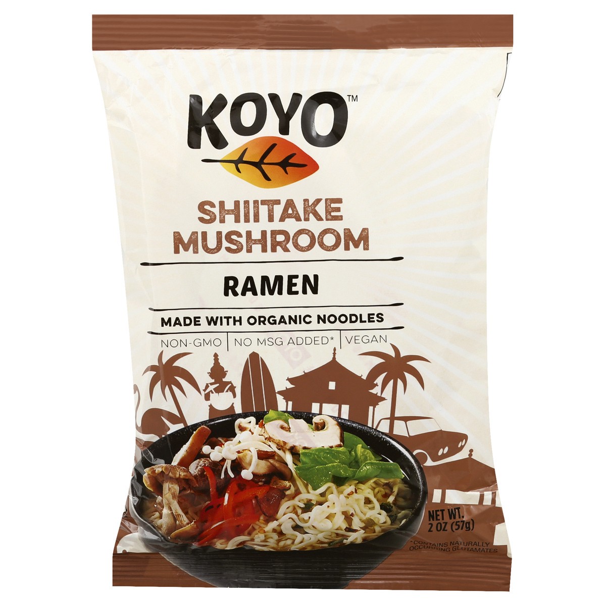 slide 6 of 12, Koyo Shiitake Mushroom Ramen 2 oz, 2 oz