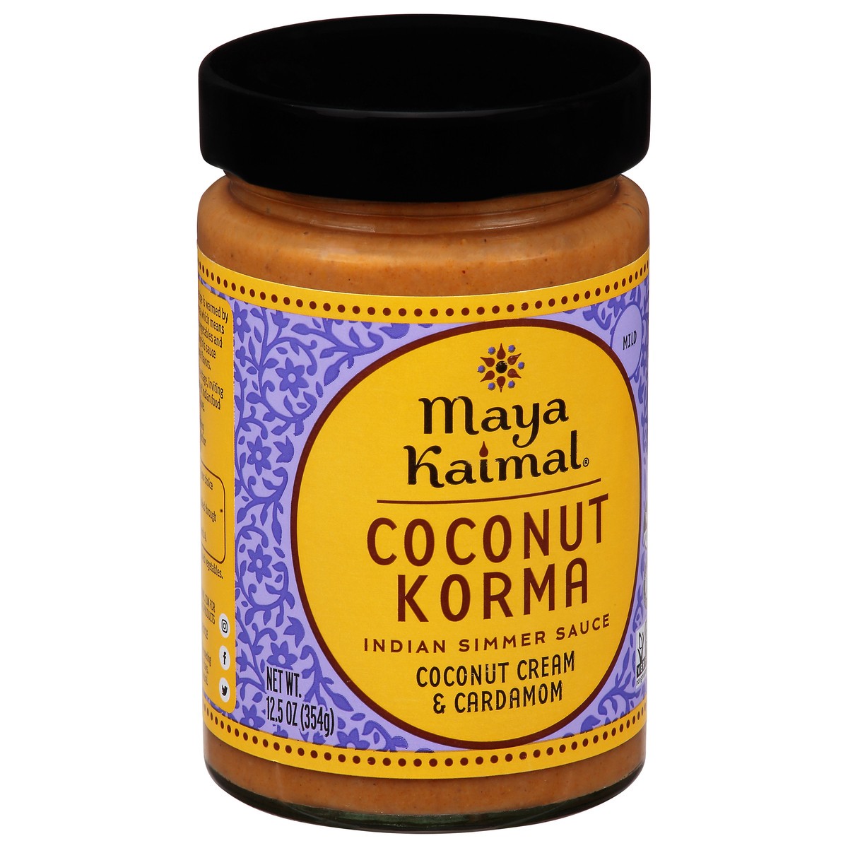 slide 12 of 14, Maya Kaimal Mild Coconut Korma Indian Simmer Sauce 12.5 oz, 12.5 oz