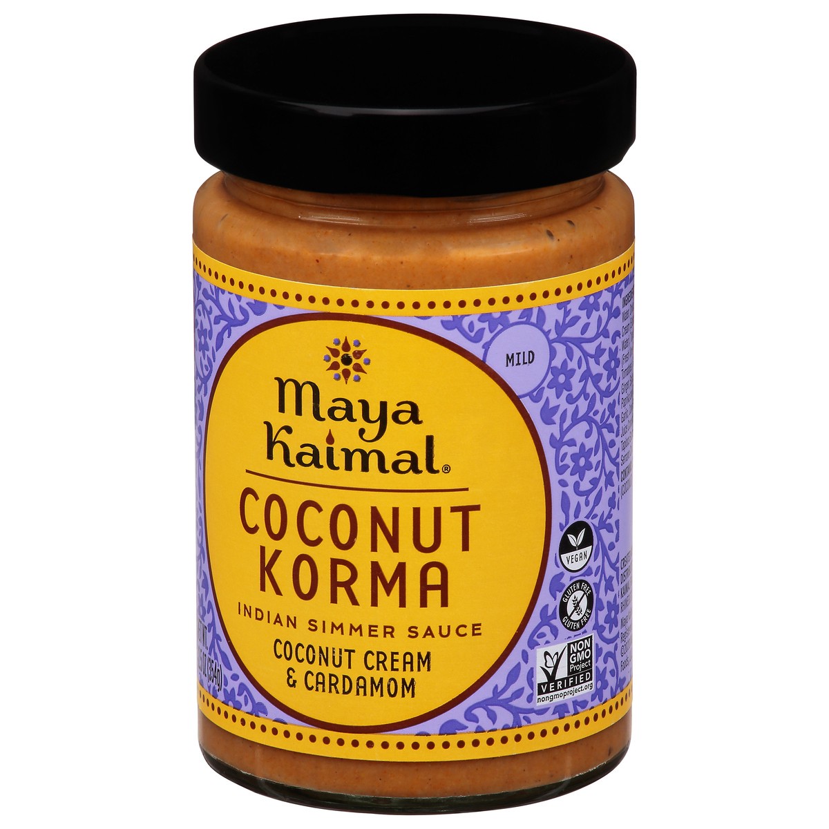 slide 5 of 14, Maya Kaimal Mild Coconut Korma Indian Simmer Sauce 12.5 oz, 12.5 oz