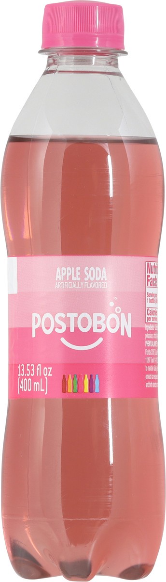 slide 11 of 15, Postobón Apple Soda 13.53 fl oz, 13.53 fl oz