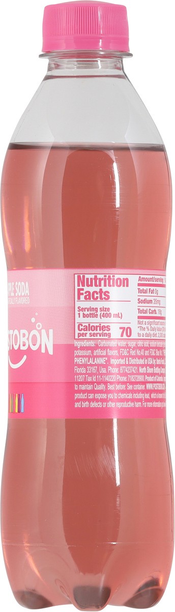 slide 12 of 15, Postobón Apple Soda 13.53 fl oz, 13.53 fl oz