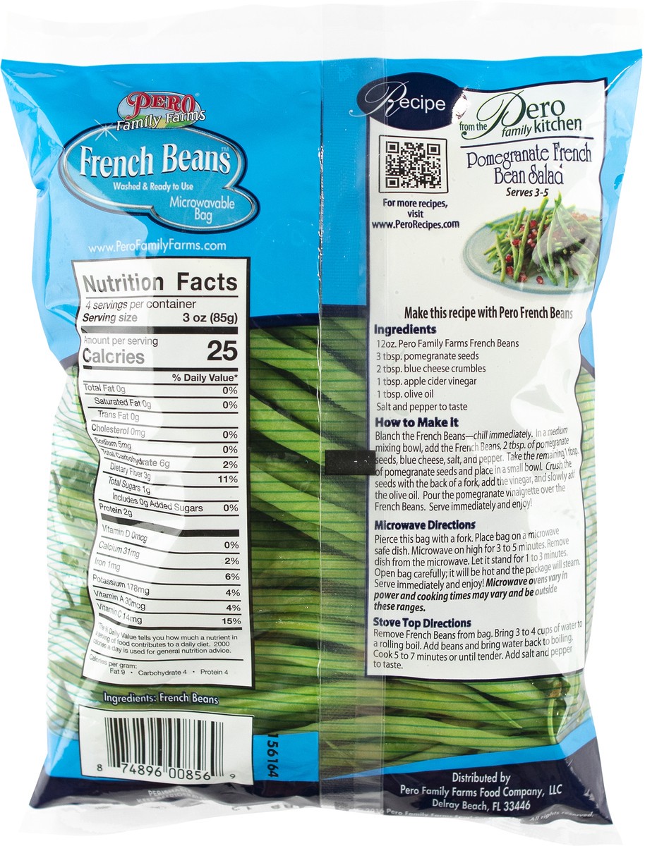 slide 8 of 9, Pero French Beans, 12 oz
